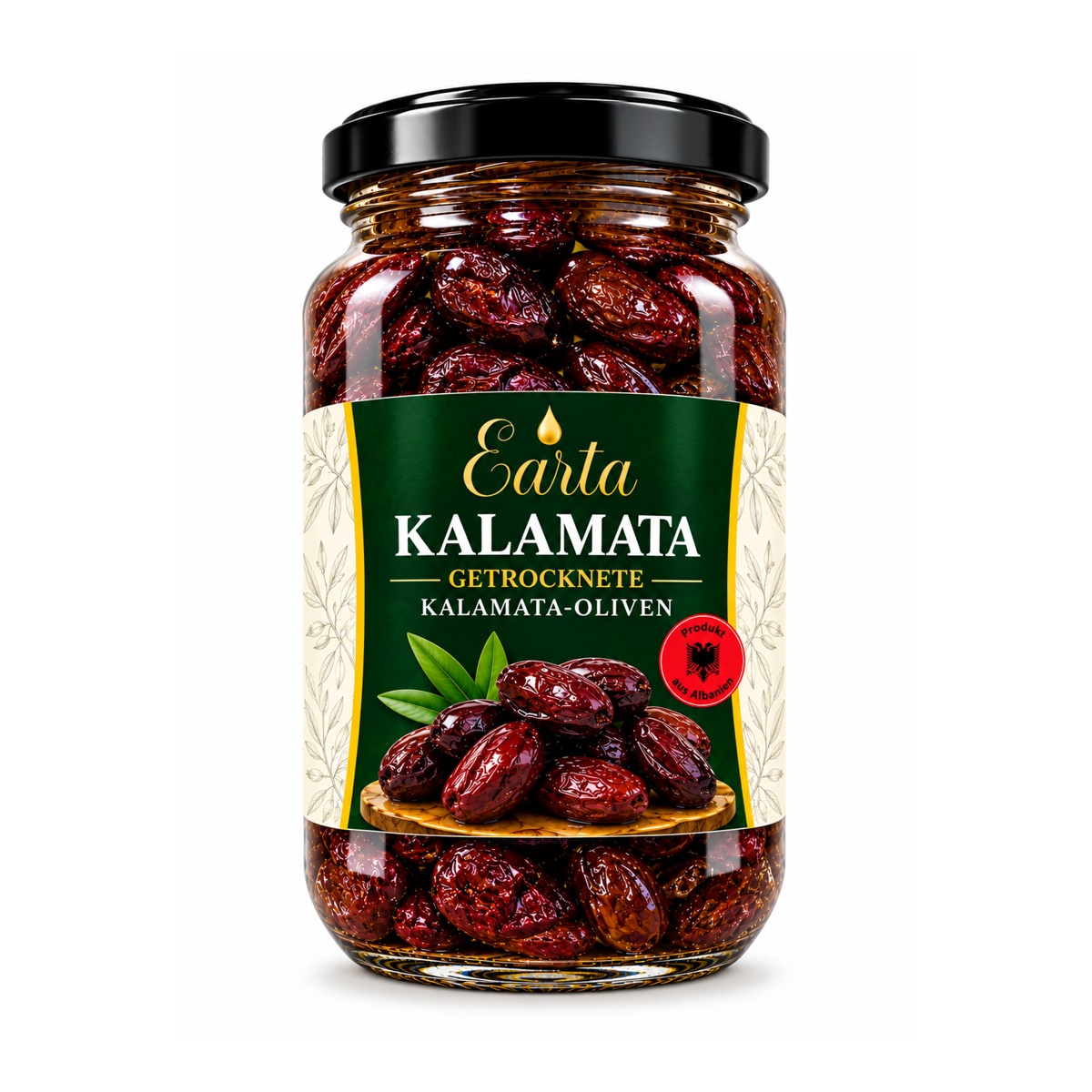 Earta — Getrocknete Kalamata-Oliven