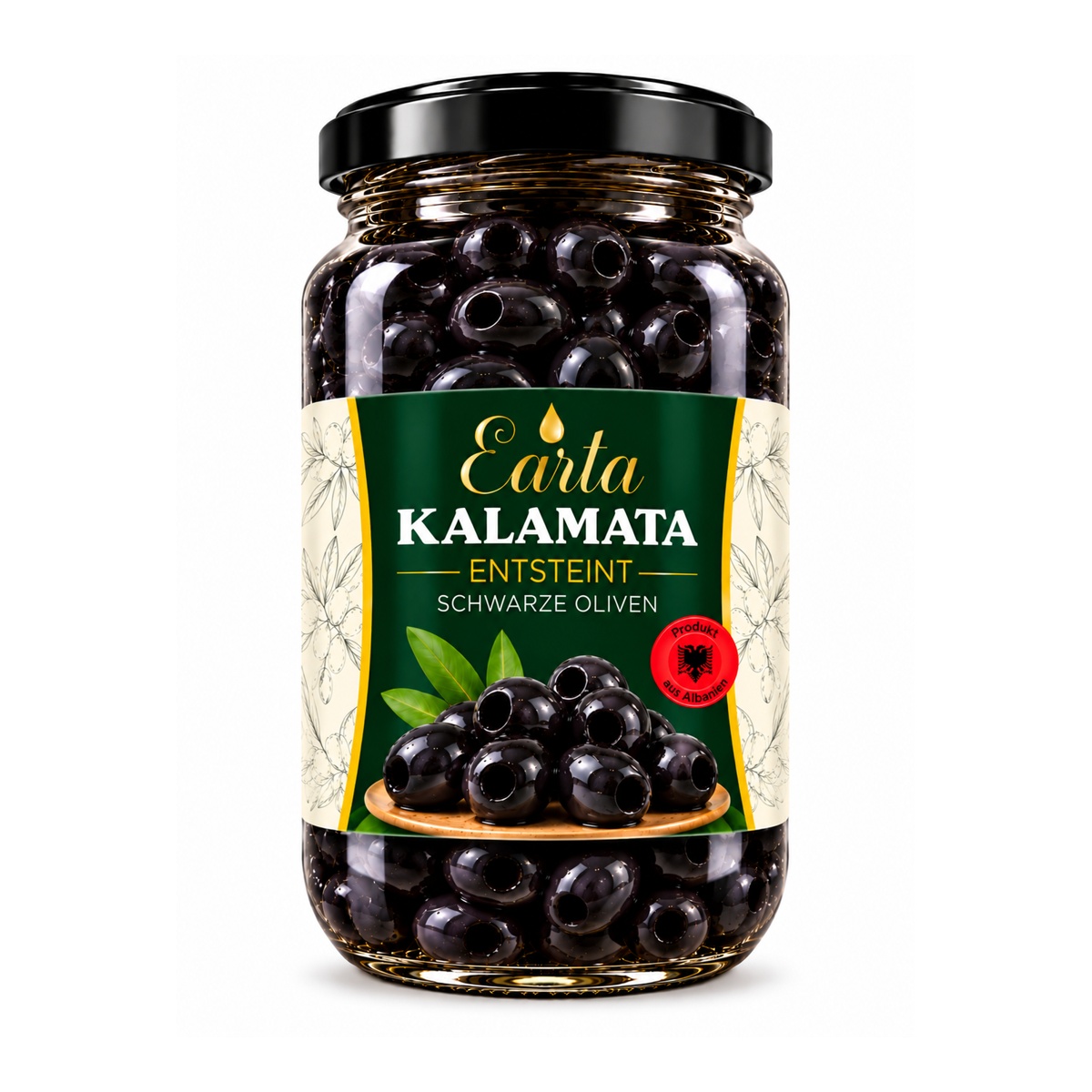Earta — Kalamata – entsteinte schwarze Oliven