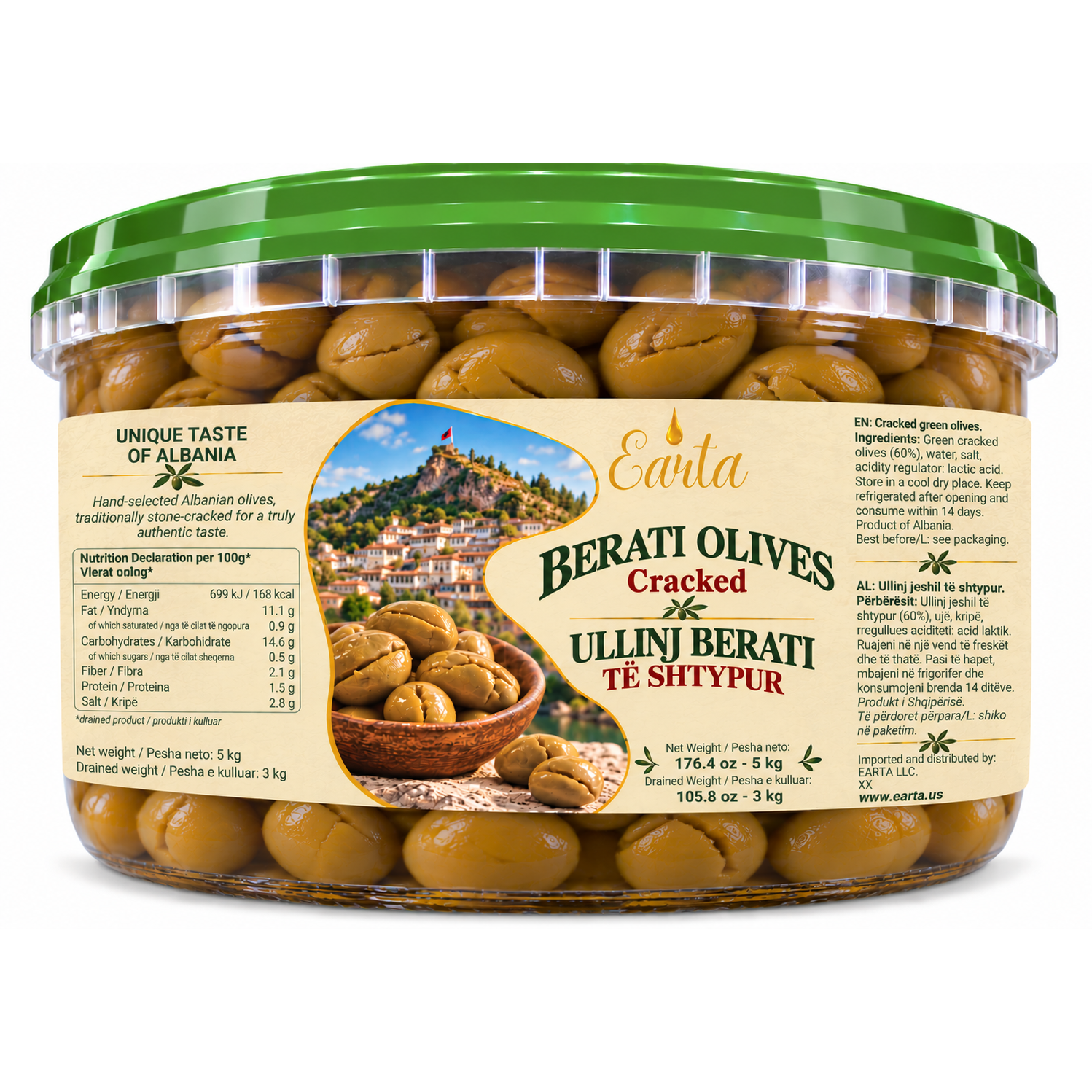 Earta — Berati Olives — Cracked